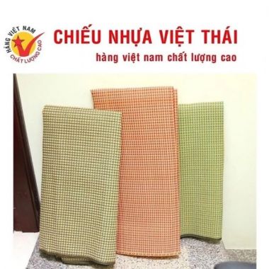 Chiếu Nhựa Việt Thái Chính Hãng - Chiếu Nhựa Đan Xếp Gọn Hàng Loại 1, Dày Dặn, Bền Đẹp _ Nemtot Bedding