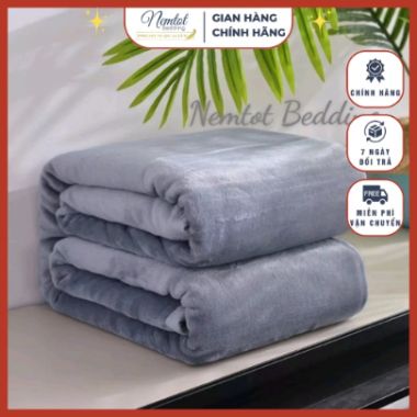 Mền lông thỏ siêu mịn cực đẹp cao cấp 2m3x2m, nặng gần 2kg phù hợp cho 2 mùa nóng lạnh_ Nemtot Bedding _ 