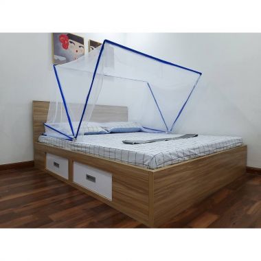 Màn Chụp Thông Minh 5S Gấp Gọn, Mùng Chụp Chống Muỗi, Côn Trùng, Đủ Size, Giá Rẻ _ Nemtot Bedding