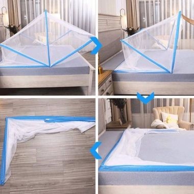 Màn Chụp Thông Minh 5S Gấp Gọn, Mùng Chụp Chống Muỗi, Côn Trùng, Đủ Size, Giá Rẻ _ Nemtot Bedding