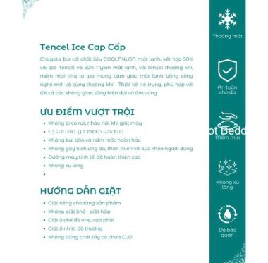 Nệm Topper Tencel Ice Cool Mát Mịn, Xếp Gọn Đa Năng, Tiện Lợi Ngủ Văn Phòng, Du Lịch