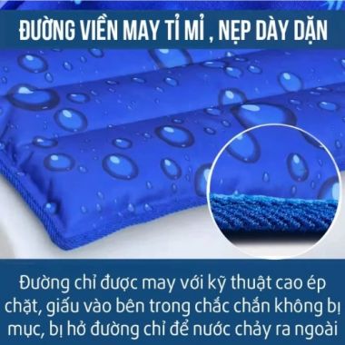 Nệm Nước VNXK Đủ Size, Nệm Nước Cách Nhiệt Nằm Mát Lưng Cho Trẻ Nhỏ, Người Lớn Tuổi