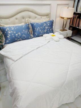 Ruột Chăn Khách Sạn 2m2x2m Cao Cấp, Ruột Mền Bông Microfiber Nhập Khẩu Mềm Mại, Dày Dặn